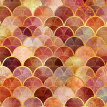 Load image into Gallery viewer, TEXTURED PATTERN Gold &amp; Red - Digital Papers
