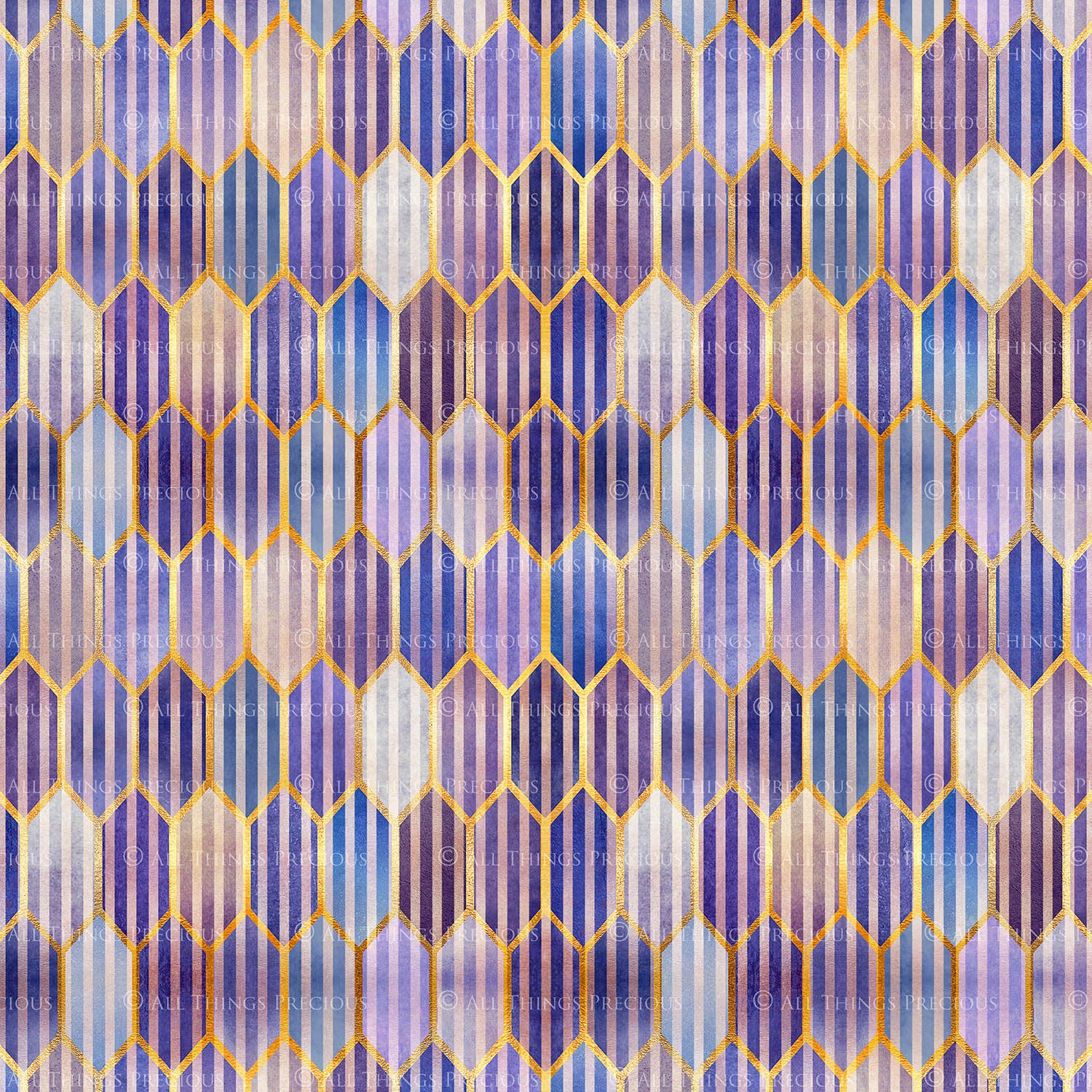 TEXTURED PATTERN Gold & Purple - Digital Papers