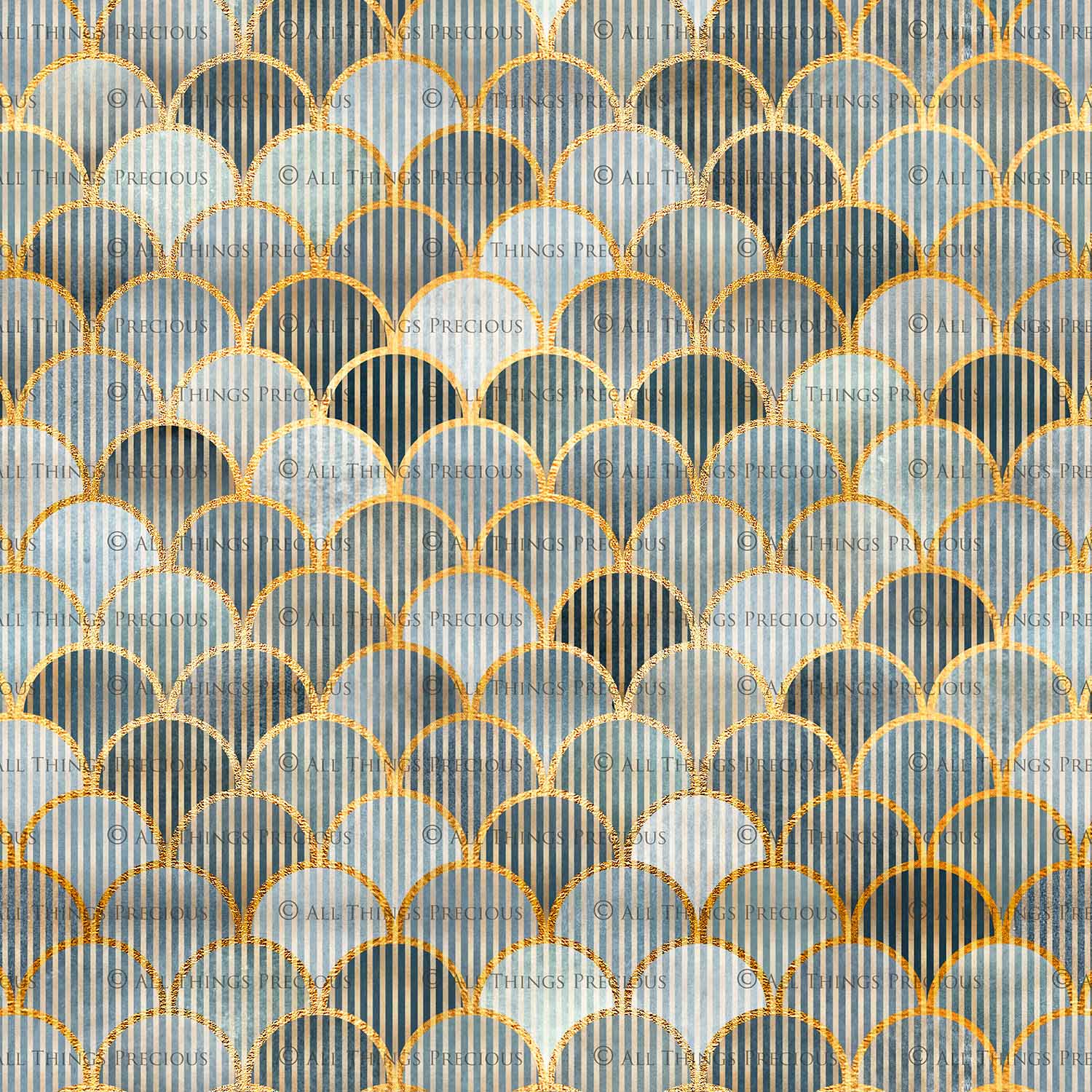 TEXTURED PATTERN Gold & Slate - Digital Papers