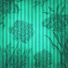 Load image into Gallery viewer, COCHIN FLORAL 2 - JADE - Digital Papers
