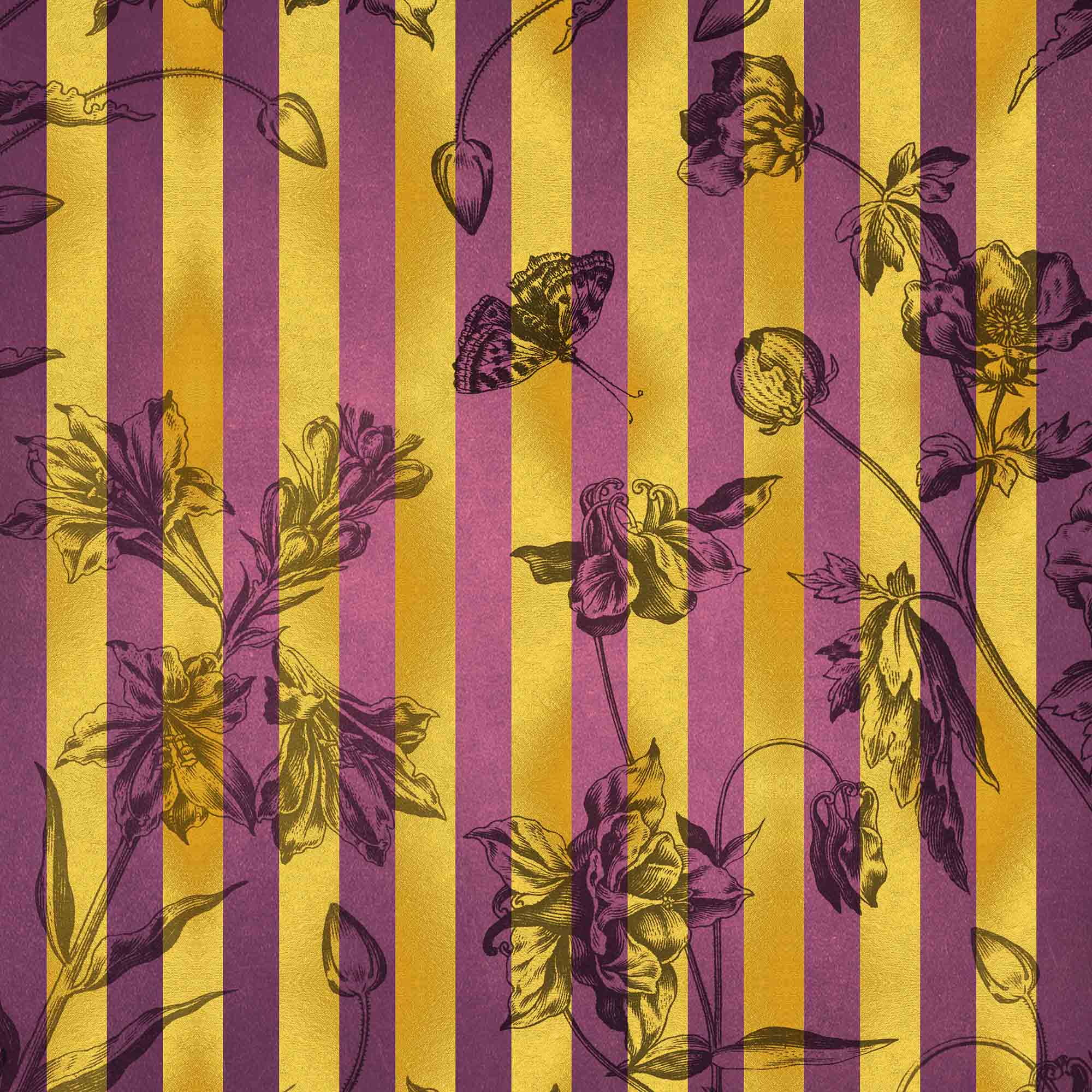 COCHIN FLORAL - PINK - Digital Papers