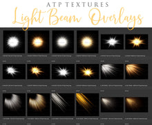 Load image into Gallery viewer, Png and Jpeg overlays for photographers. light beams, Sunlight, sunshine overlay, Sun flare overlay, sun rays, digital background, high resolution overlays by ATP textures.

