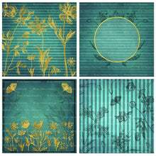 Load image into Gallery viewer, COCHIN FLORAL - AQUA - Digital Papers
