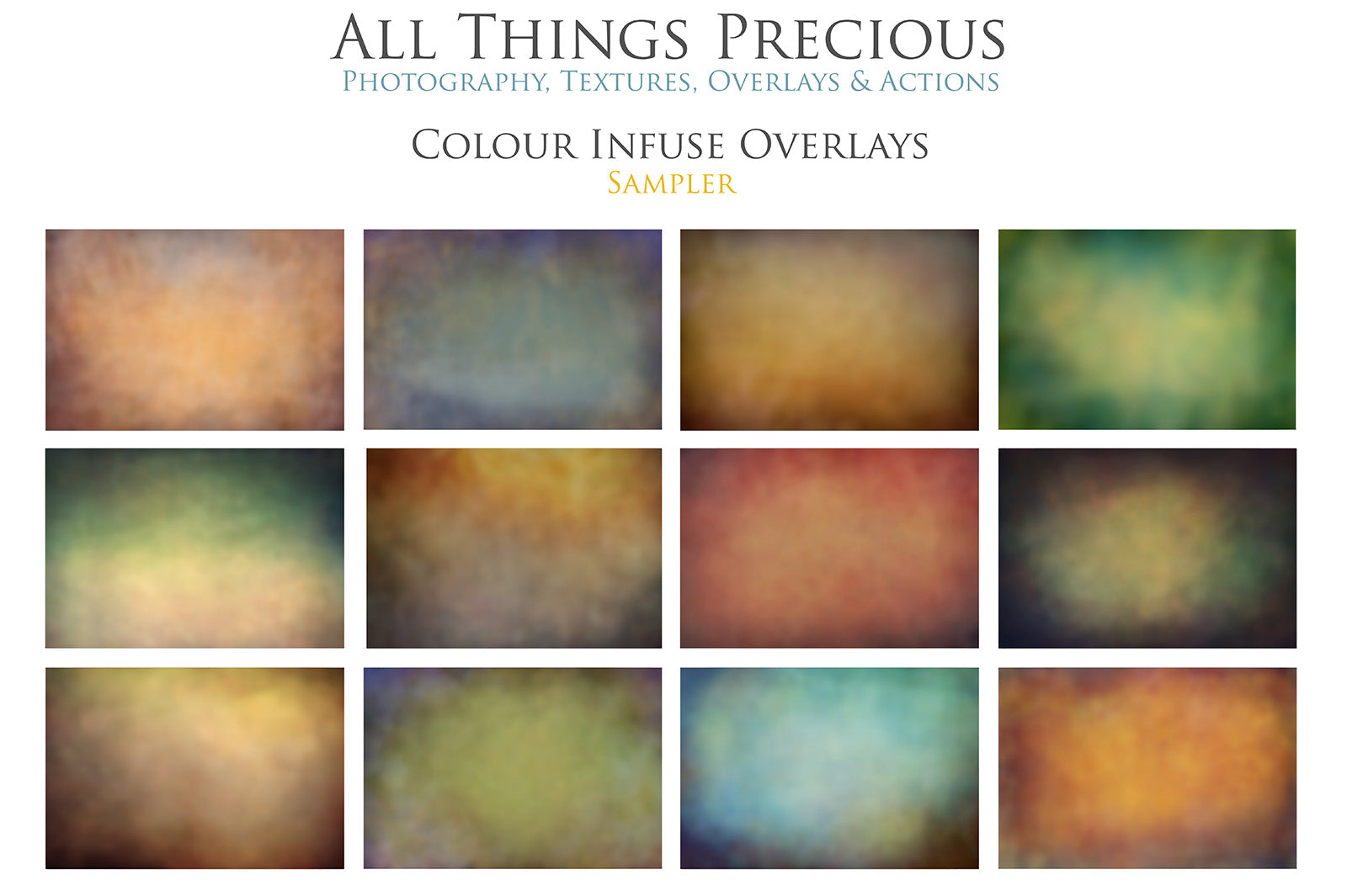 24 COLOUR INFUSE Digital Overlays Set 2