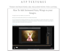 Load image into Gallery viewer, PNG Animated FAERY WINGS - Set 3
