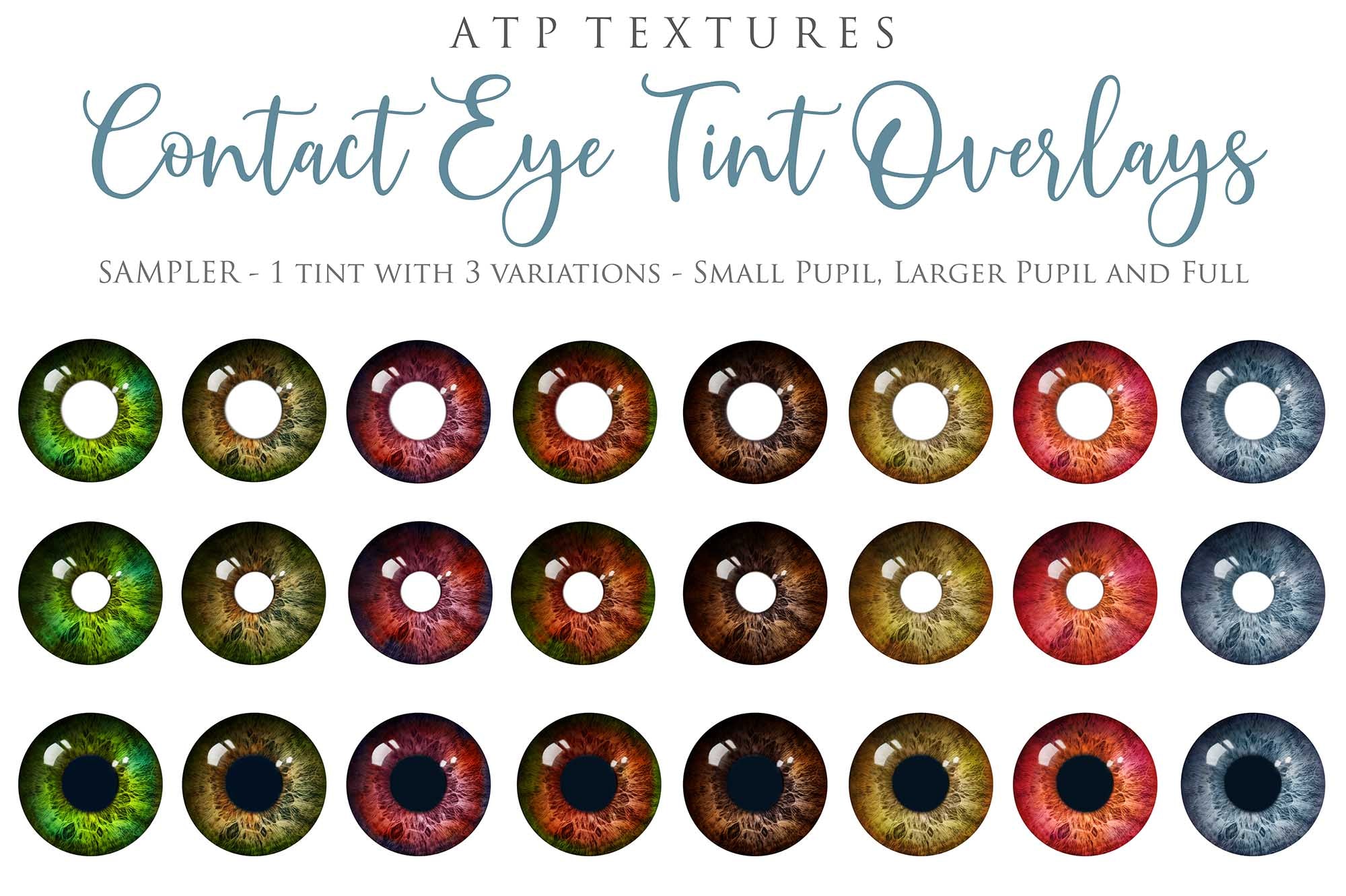EYE TINT / Contact Lenses - Digital Overlays