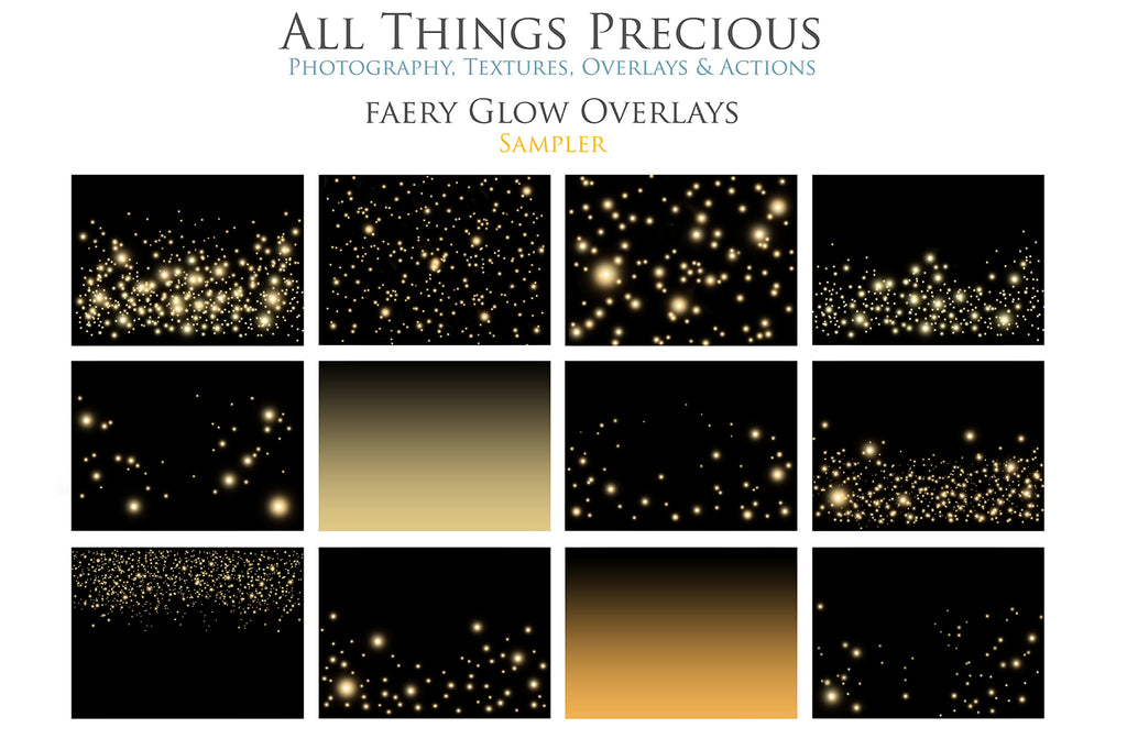 Fairy Glow overlays, high resolution, 300dpi, fairy sparkles, digital overlays, png overlay, Atp textures, photo editing, Christmas overlay, sun flare