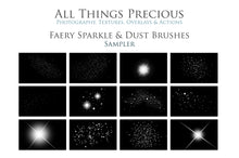 Load image into Gallery viewer, FAIRY SPARKLE &amp; DUST Photoshop Brushes
