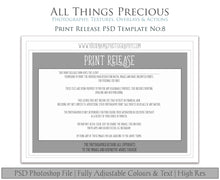 Load image into Gallery viewer, Template Set No.2  GIFT Certificate / MINI Session / PRINT Release BUNDLE
