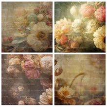 Load image into Gallery viewer, WHIMSICAL FLORAL Digital Papers Set 2
