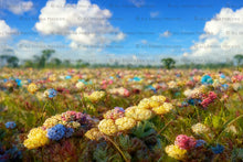 Load image into Gallery viewer, AI Digital - 24 FLOWER FIELD BACKGROUNDS - Set 1
