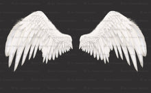 Load image into Gallery viewer, Png clipart, Angel Wings, Digital Overlays, Fine Art, Photography, Photoshop edits, Digital Art, Angel wing overlays, High resolution, Angel Clipart, Wing Clipart by ATP textures.
