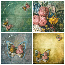 Load image into Gallery viewer, OLD MASTERS BUTTERFLY Set 4 - Digital Papers
