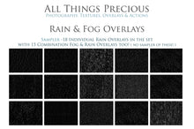 Load image into Gallery viewer, RAIN &amp; FOG Digital Overlays
