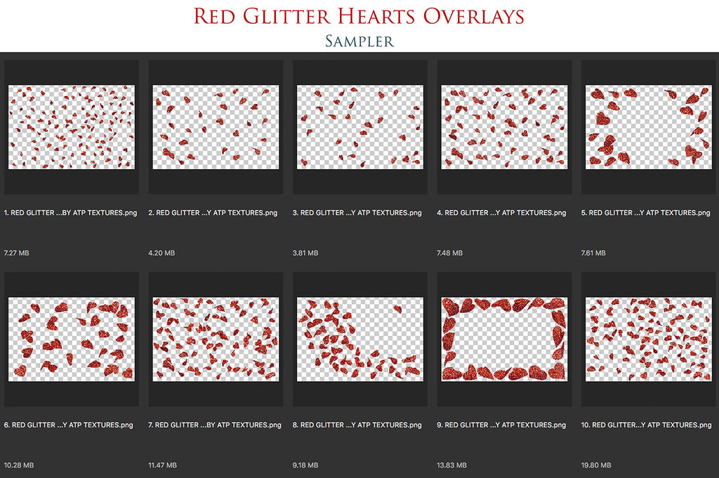 Png heart clipart, Png heart confetti, Overlays for photographers, Photoshop Overlay, digital edits, photoshop, High resolution, ATP textures.