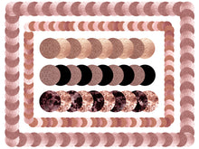 Load image into Gallery viewer, MODERN ROSE GOLD BORDERS - Clipart
