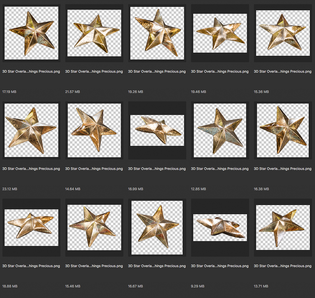 Png overlays for photography, Star clipart, Gold Star Clipart, Png christmas season. Photoshop, Digital scrapbooking. Transparent, high resolution files for photographers. These are gorgeous PNG overlays for fantasy digital art, Child portraiture. Colourful, Gold, Silver. Digital download. Graphic effects. ATP Textures