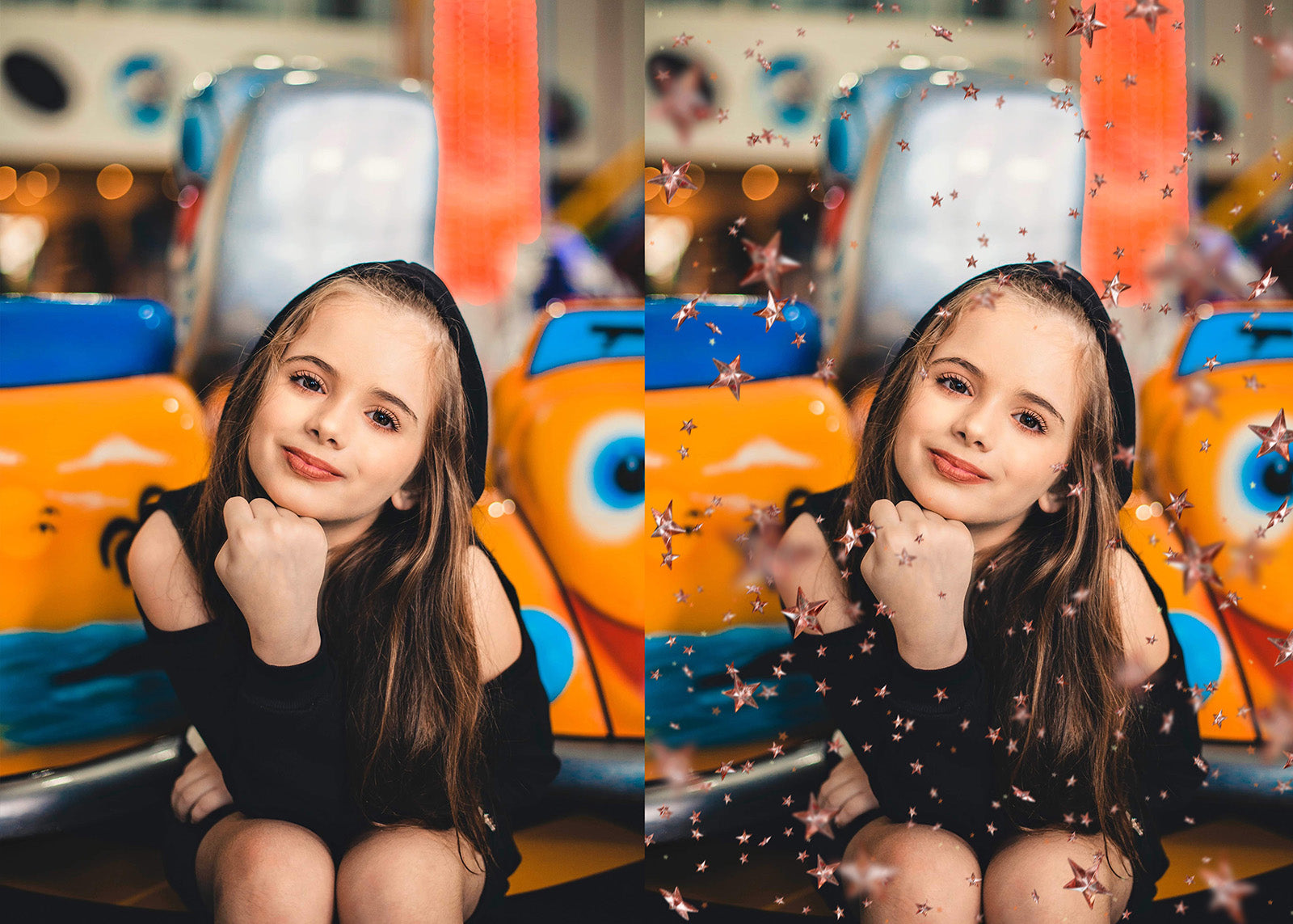 Png Rose Gold Stars, Photo Overlays, Star Confetti Overlays, Star Clipart, Clipart png, Photoshop Overlays, Digital scrapbooking, High resolution by ATP textures.