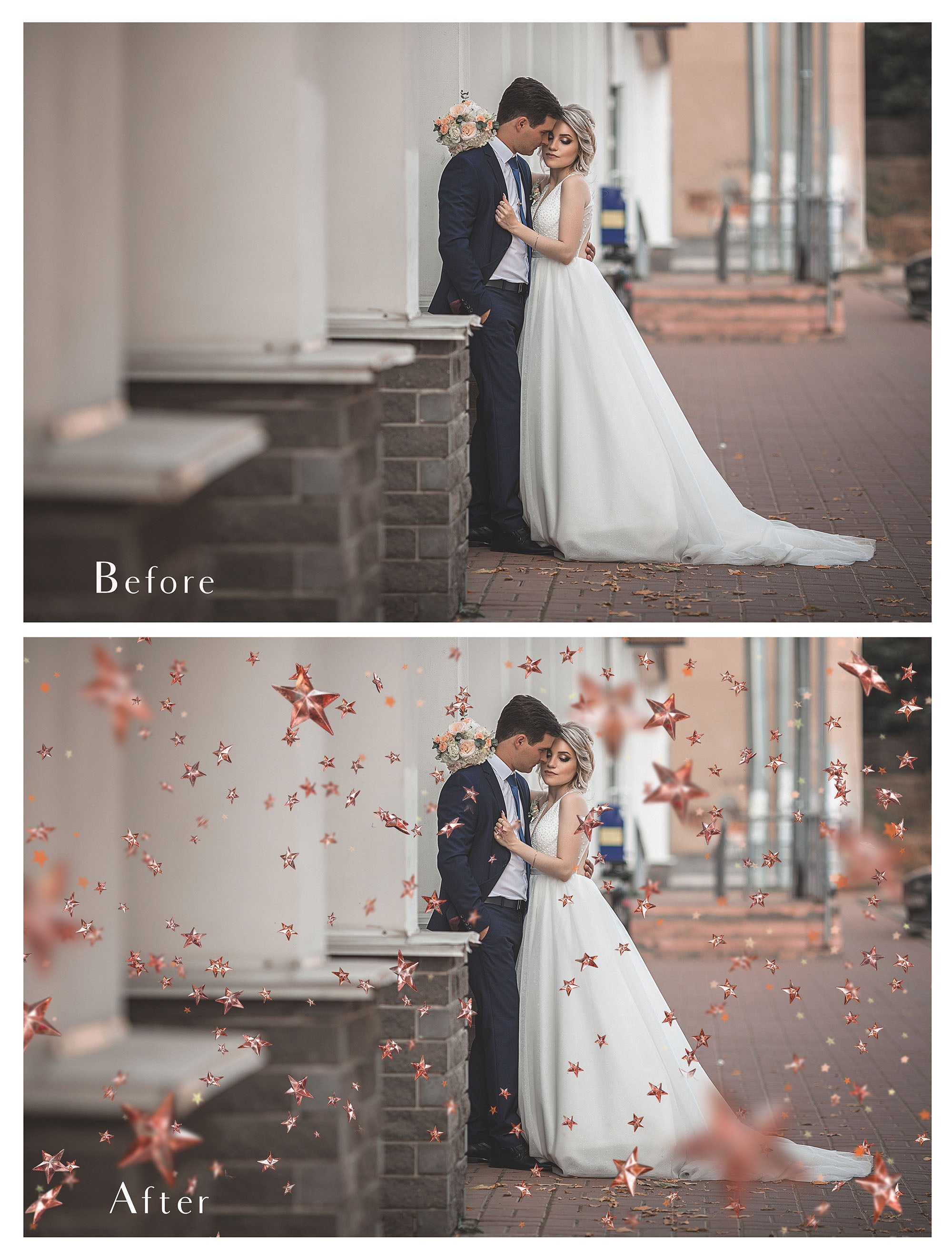 Png Rose Gold Stars, Photo Overlays, Star Confetti Overlays, Star Clipart, Clipart png, Photoshop Overlays, Digital scrapbooking, High resolution by ATP textures.