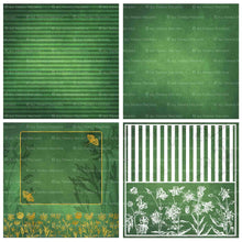 Load image into Gallery viewer, COCHIN FLORAL - GREEN - Digital Papers
