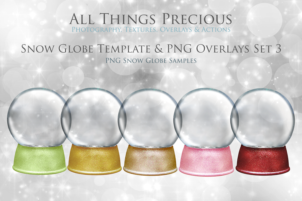 Digital Snow Globe Clipart and Background with snow Overlays and a PSD Template included in the set.The globe is transparent, perfect for you to add your own images and retain the snow globe effect. Photoshop Photography Background. Printable, Editable for Christmas with Santa Window or Glass Globe. ATP Textures