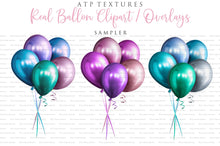 Load image into Gallery viewer, BALLOON CLIPART Digital Overlays
