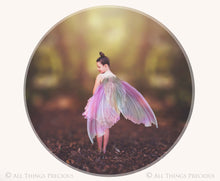 Load image into Gallery viewer, 24 Png Digital PRETTY FAIRY WING Overlays Set 2
