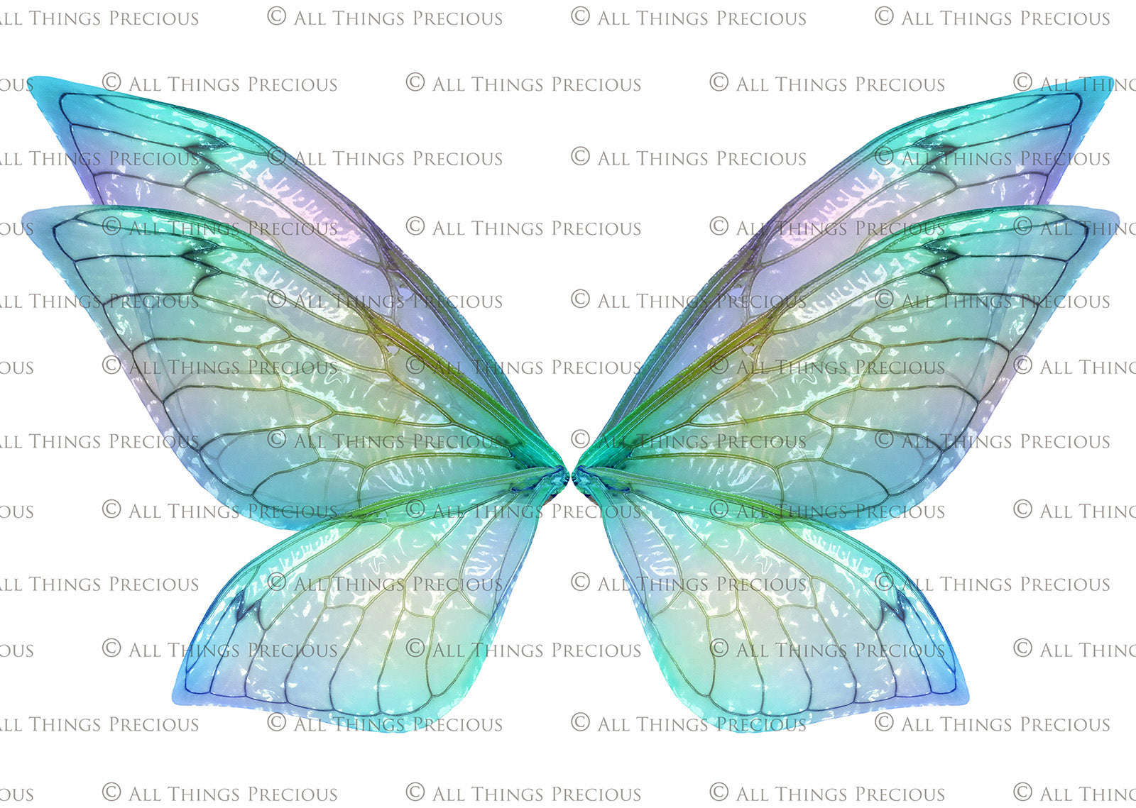 A4 PRINT FAIRY WINGS Set 1 - Printable Wings