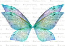 Load image into Gallery viewer, A4 PRINT FAIRY WINGS Set 1 - Printable Wings
