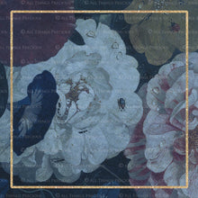 Load image into Gallery viewer, OLD MASTERS FLORAL Set 1 - BLUE - Digital Papers
