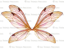 Load image into Gallery viewer, 30 Png FAIRY WING Overlays - VARIETY PACK 2
