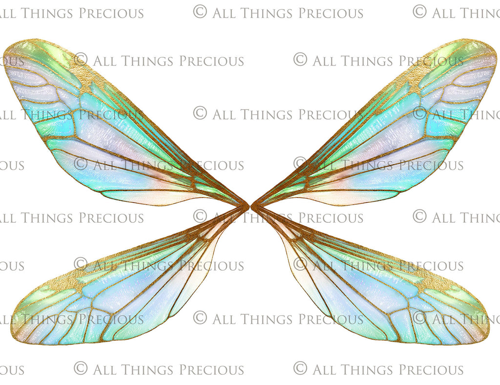 Fairy Wings Overlays For Photography, Photoshop, Digital art and Creatives. Transparent, high resolution wings for photographers. These are gorgeous PNG overlays for fantasy digital art and Child portraiture. colour, White fairy wings. Photo Overlays. Digital download. Graphic effects. ATP Textures