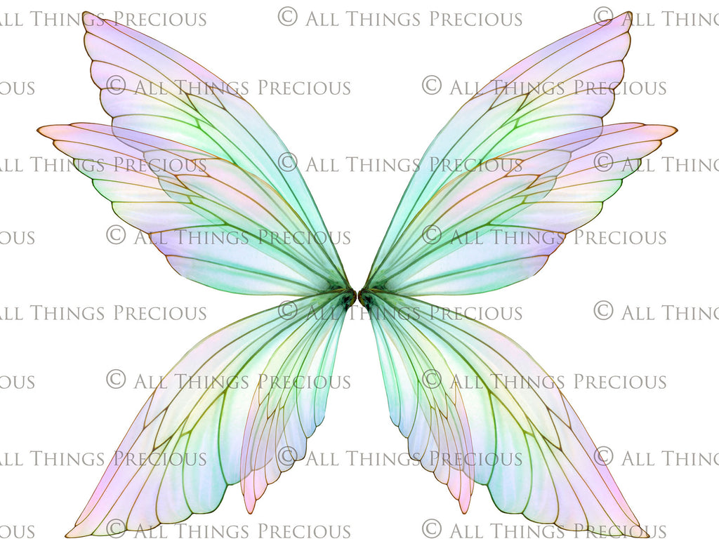 Fairy Wings Overlays For Photography, Photoshop, Digital art and Creatives. Transparent, high resolution wings for photographers. These are gorgeous PNG overlays for fantasy digital art and Child portraiture. colour, White fairy wings. Photo Overlays. Digital download. Graphic effects. ATP Textures