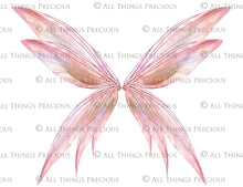 Load image into Gallery viewer, 30 Png FAIRY WING Overlays - VARIETY PACK 2
