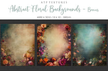 Load image into Gallery viewer, 12 ABSTRACT Floral Backgrounds / DIGITAL BACKDROPS - Set 2
