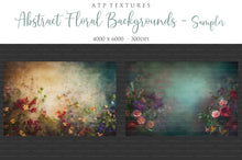 Load image into Gallery viewer, 12 ABSTRACT Floral Backgrounds / DIGITAL BACKDROPS - Set 4
