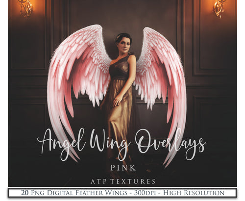 Png clipart, Angel Wings, Digital Overlays, Fine Art, Photography, Photoshop edits, Digital Art, Angel wing overlays, High resolution, Angel Clipart, Wing Clipart by ATP textures.