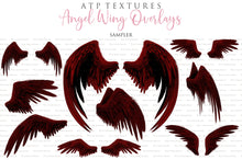 Load image into Gallery viewer, Png Angel Wings, Png Wings, Wing Overlays, Angel Clipart, Clipart wings, Png Overlays, Photo Editing, Photoshop, High Resolution, ATP textures.
