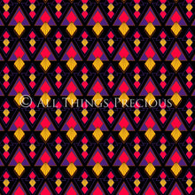 Load image into Gallery viewer, ART DECO - RED &amp; BLACK Digital Papers Set 5 - Free Download
