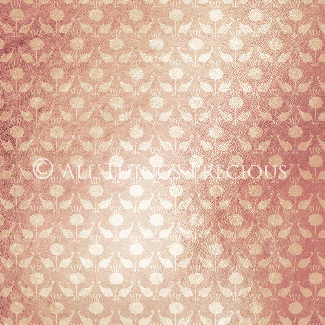 ART DECO - ROSE & GOLD Digital Papers Set 4 - Free Download