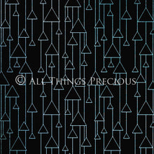 Load image into Gallery viewer, ART DECO - BLACK &amp; BLUE Digital Papers Set 2 - Free Download
