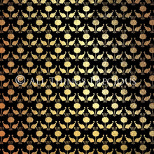 Load image into Gallery viewer, ART DECO - BLACK &amp; GOLD Digital Papers Set 1 - Free Download
