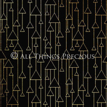 Load image into Gallery viewer, ART DECO - BLACK &amp; GOLD Digital Papers Set 1 - Free Download
