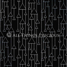 Load image into Gallery viewer, ART DECO - BLACK &amp; SILVER Digital Papers Set 3 - Free Download
