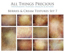 Load image into Gallery viewer, 10 Fine Art TEXTURES - Berries &amp; Cream Set 7
