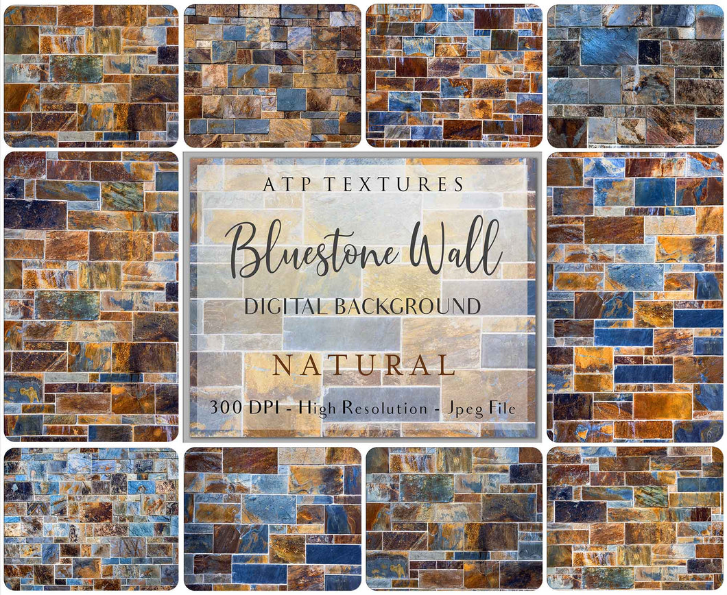 10 STONE WALL Background TEXTURES / DIGITAL BACKDROPS - NATURAL