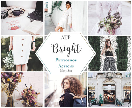 Photoshop Actions for Photography Edits. PS atn files are compatible with all versions of PS CS6. Photoshop Actions for professional photographers, photo edits and Instagram influencers. Warm, Rich, Light, Matte. For Wedding, Newborn, Studio Photography. By ATP Textures