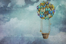 Load image into Gallery viewer, BUTTERFLY BASKET Digital Overlays Clipart
