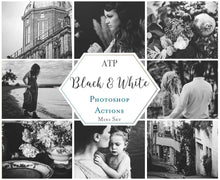Load image into Gallery viewer, BLACK and WHITE Mini Set Photoshop Actions
