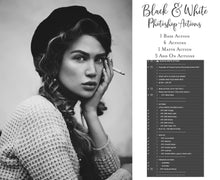 Load image into Gallery viewer, BLACK and WHITE Mini Set Photoshop Actions
